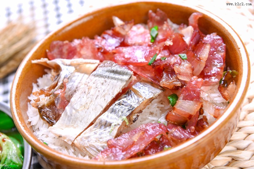 好吃的肉蒸饭图片