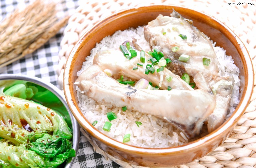 好吃的肉蒸饭图片