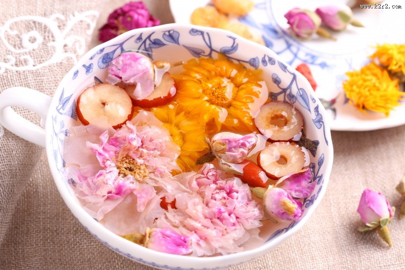 漂亮的养生菊花茶图片大全