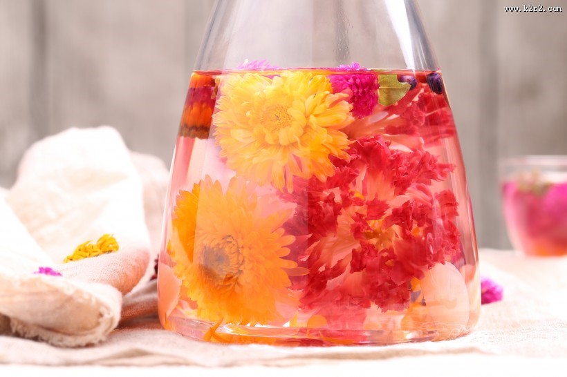 漂亮的养生菊花茶图片大全