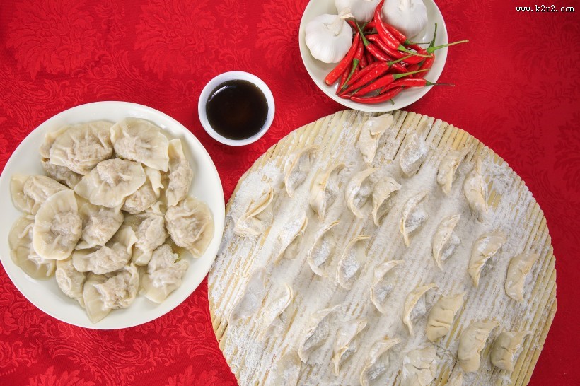 美味好吃的饺子图片