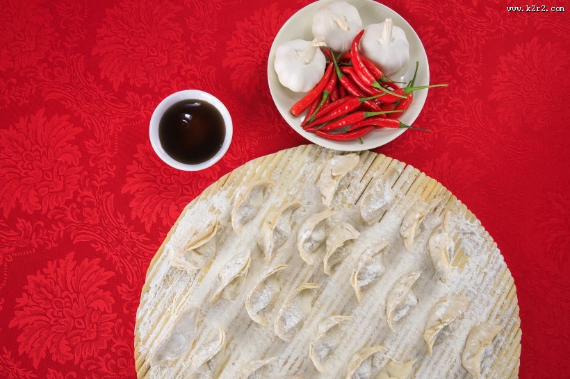 美味好吃的饺子图片