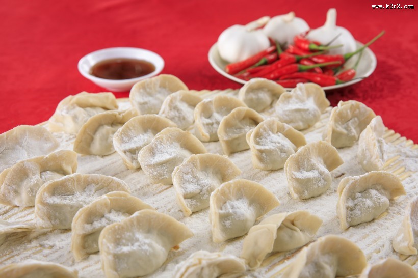 美味好吃的饺子图片