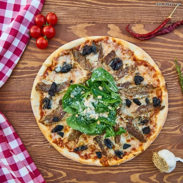 美味好吃的披萨图片