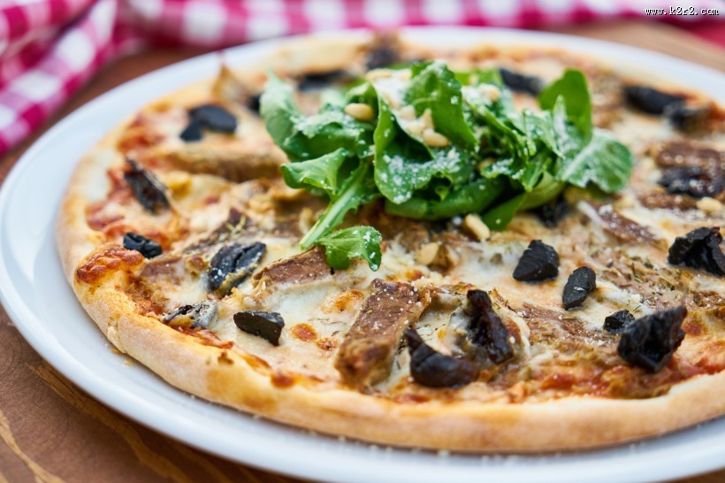 美味好吃的披萨图片