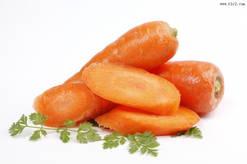 橙色新鲜营养胡萝卜图片