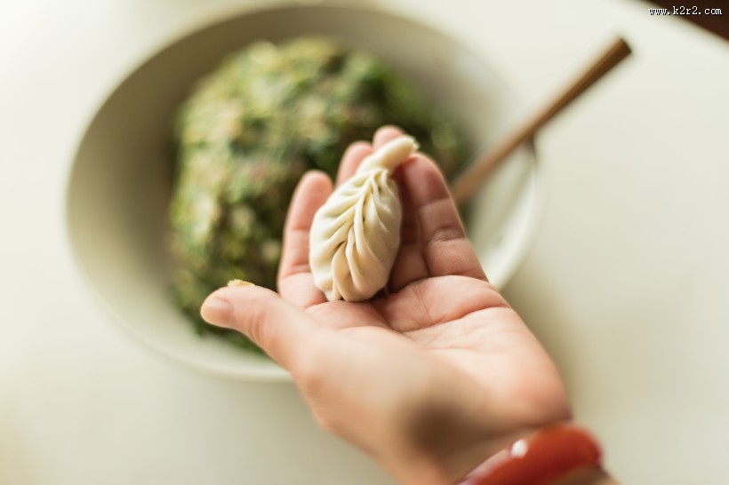 手工制作水饺图片