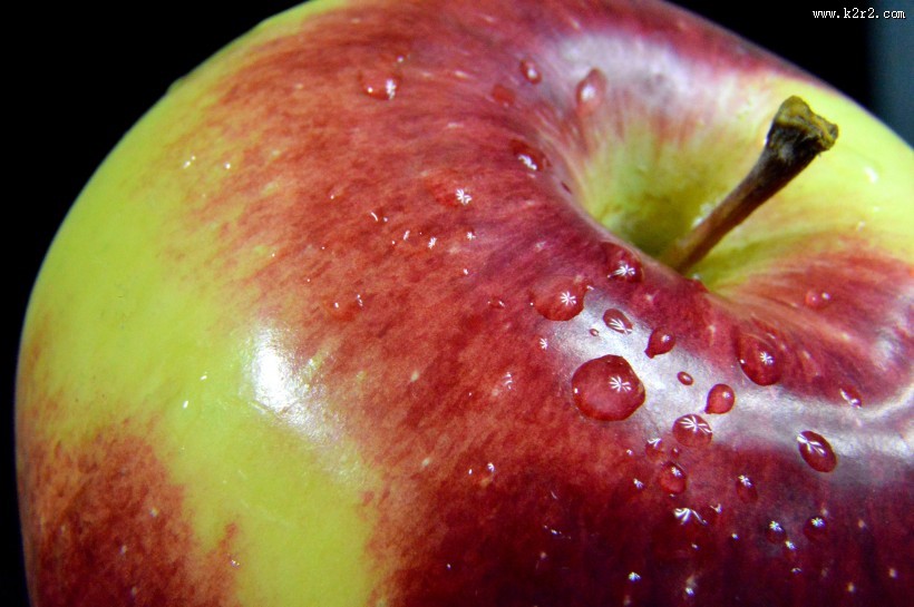 一个诱人的苹果图片大全