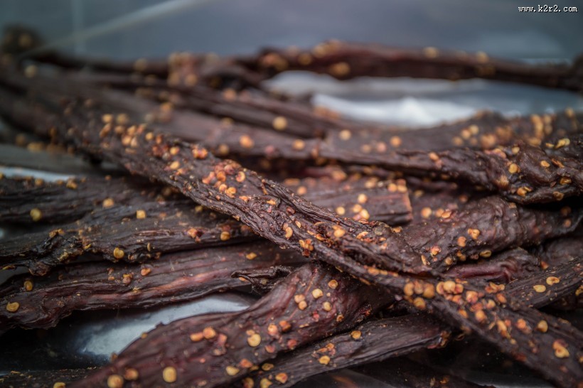 美味嚼劲十足的牛肉干图片