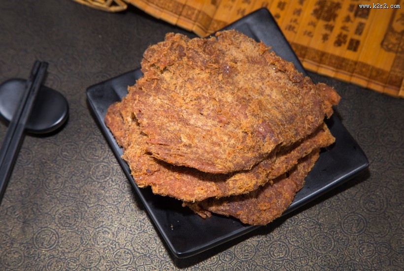 美味嚼劲十足的牛肉干图片
