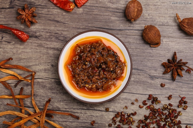 香浓好吃的牛肉酱图片