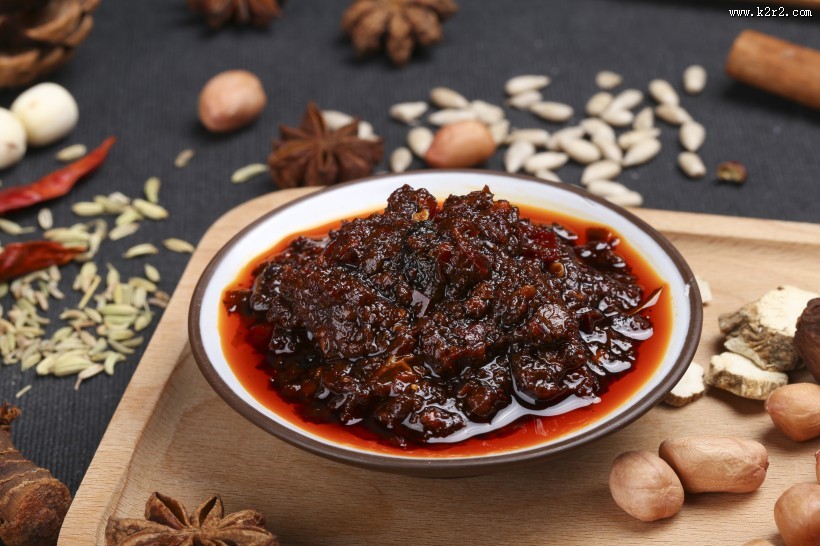 香浓好吃的牛肉酱图片