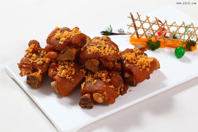 美味香香的猪蹄图片