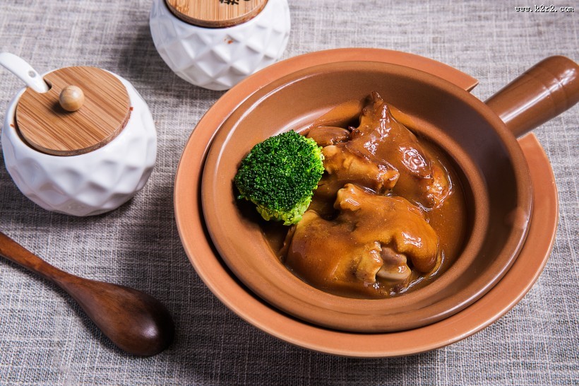 美味香香的猪蹄图片