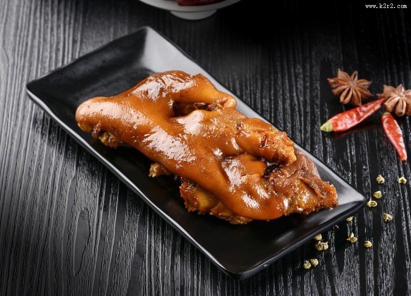 美味香香的猪蹄图片