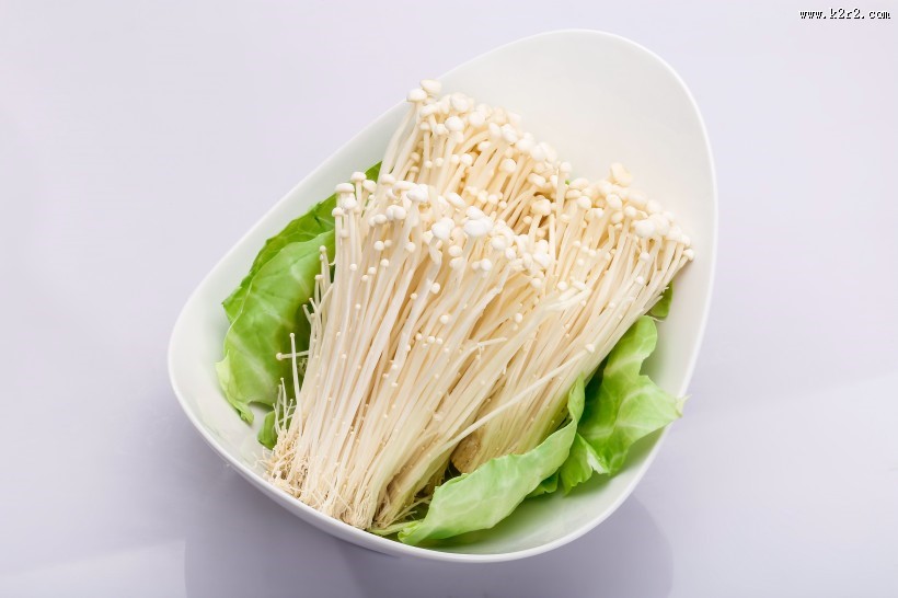 营养健康的金针菇图片