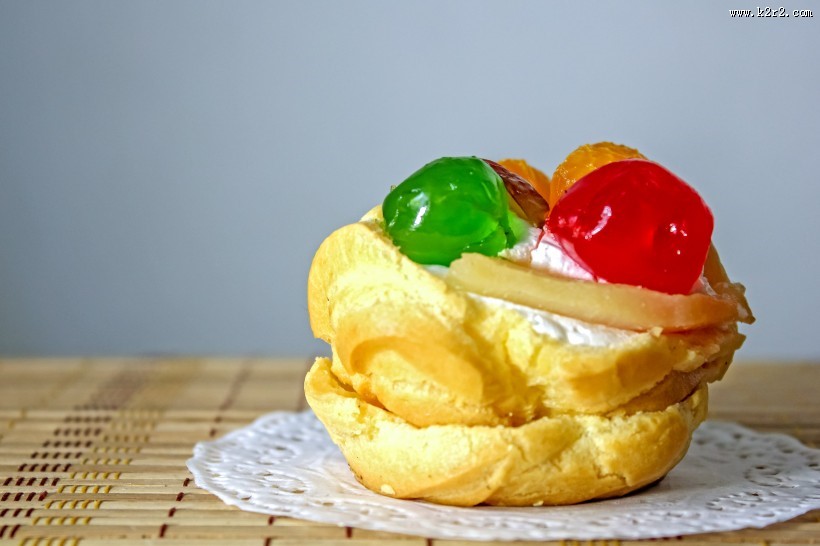 香甜好吃的泡芙图片