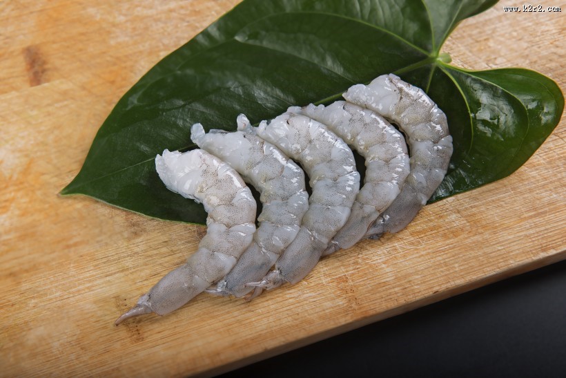 新鲜美味的虾仁图片