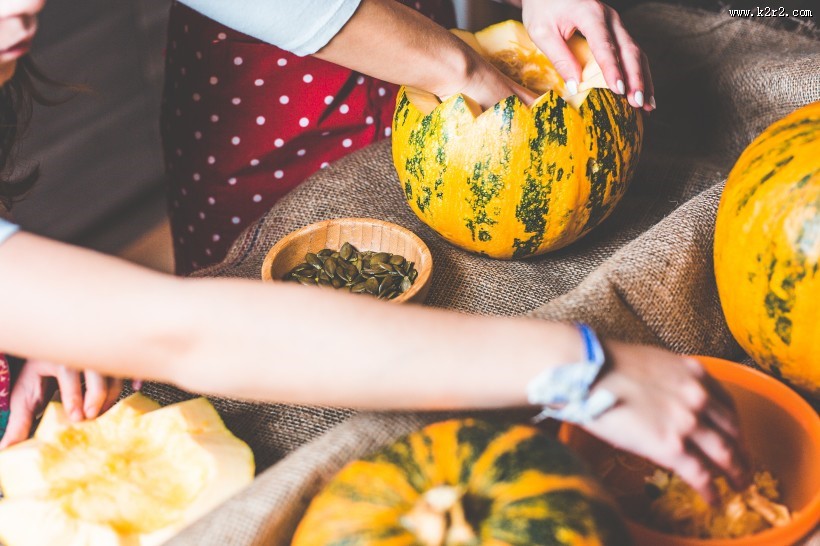 奇异的南瓜图片