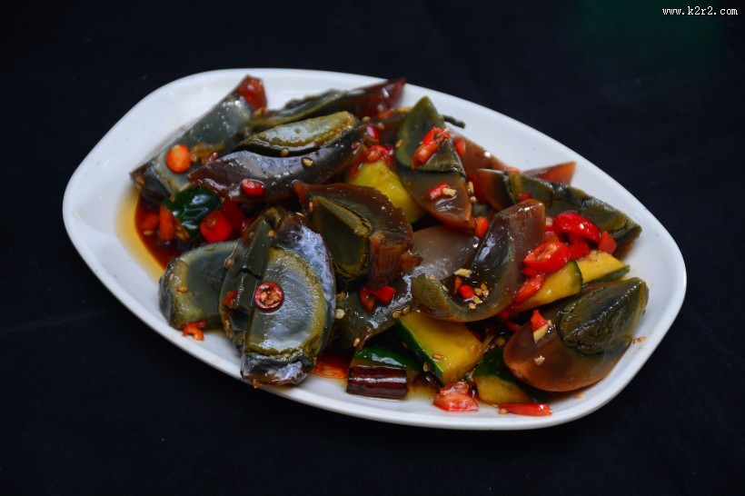 味道好吃的皮蛋图片