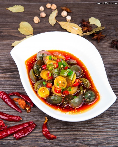 味道好吃的皮蛋图片