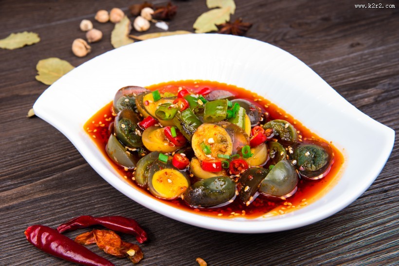 味道好吃的皮蛋图片