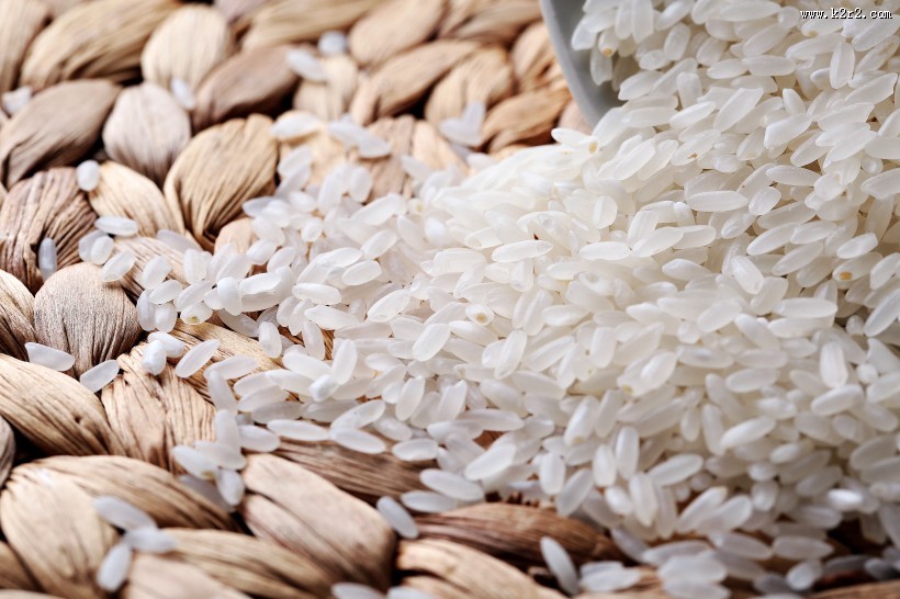 白色大米图片大全