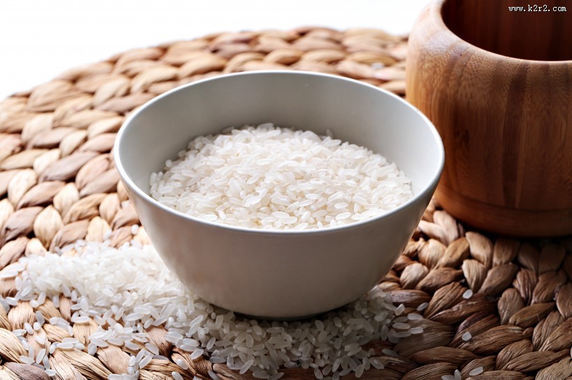 白色大米图片大全