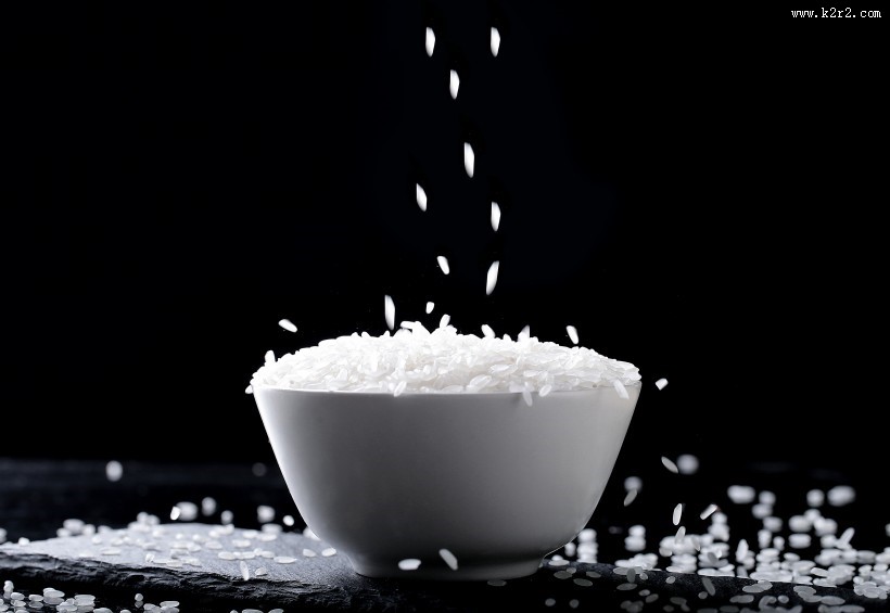 白色大米图片大全