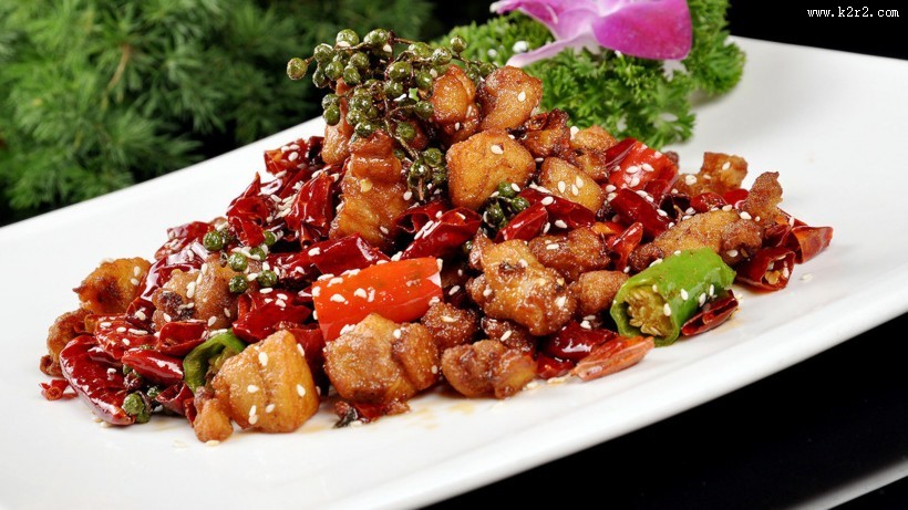 渝菜辣子鸡美食图片大全