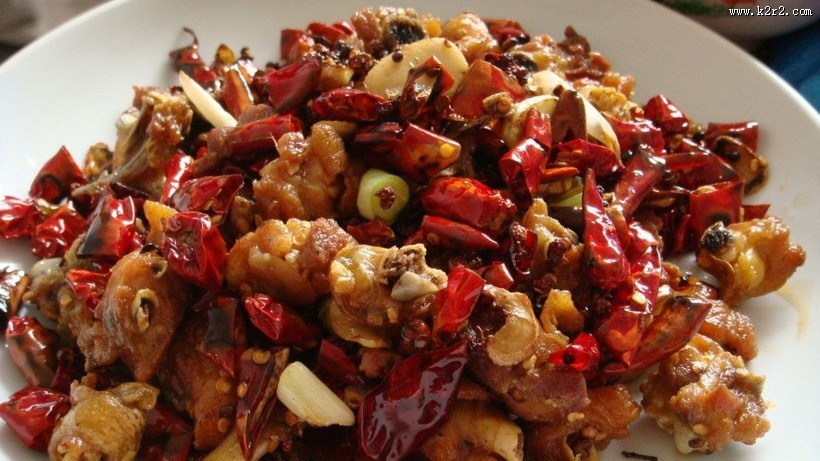 渝菜辣子鸡美食图片大全