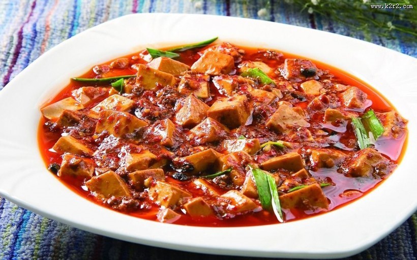 川菜麻婆豆腐图片