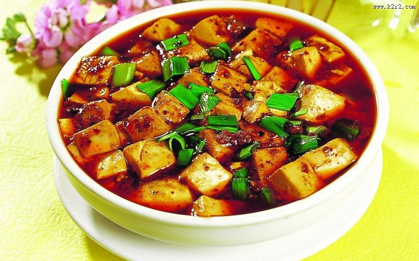 川菜麻婆豆腐图片