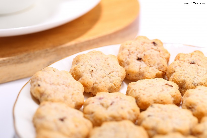 香甜好吃的曲奇饼干图片