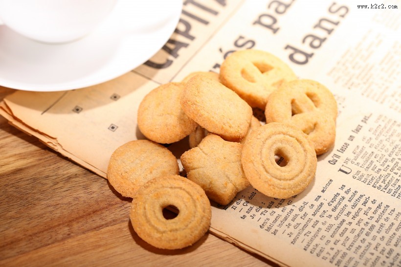 香甜好吃的曲奇饼干图片