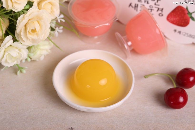 美味好吃的果冻图片