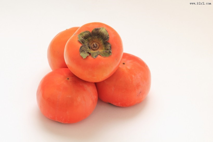 成熟的柿子图片