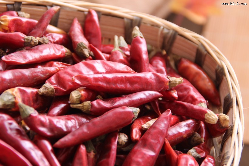 辛辣的小红辣椒图片