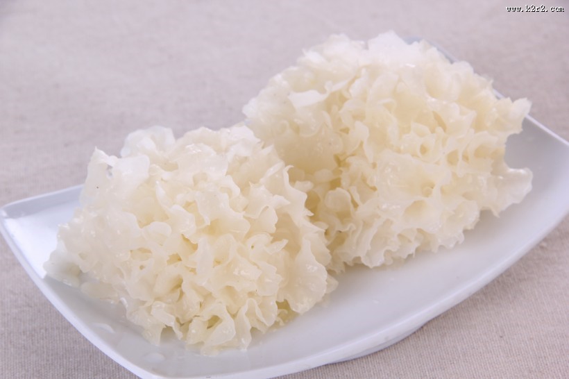 雪白营养润肺的银耳图片大全