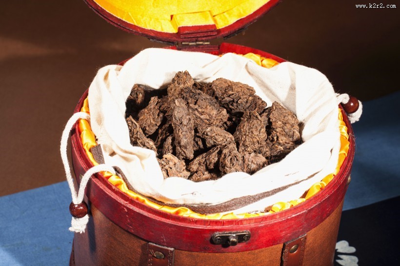 风味浓厚的普洱茶图片