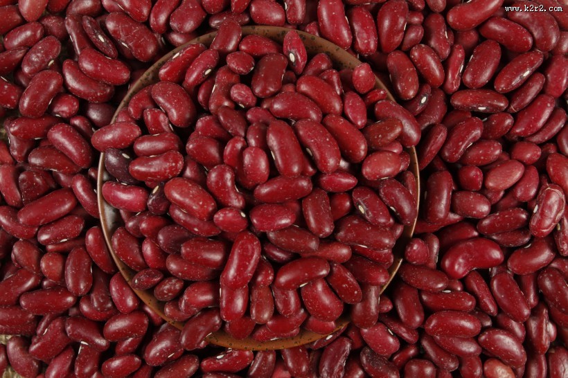 绿色无公害红豆图片