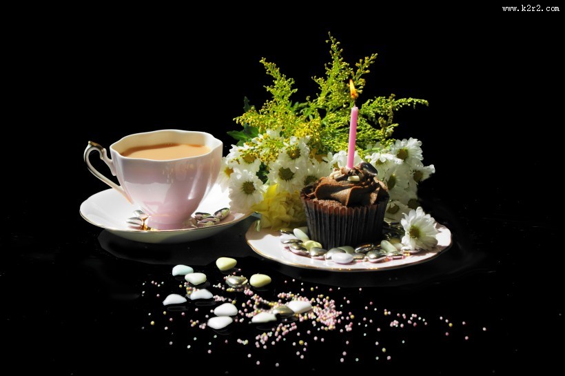 香浓醇美的奶茶图片