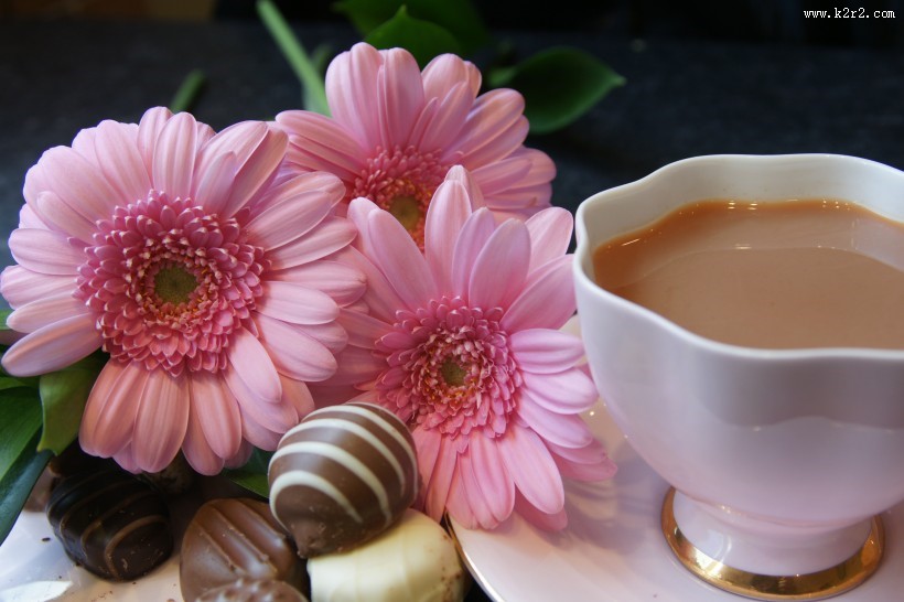 香浓醇美的奶茶图片