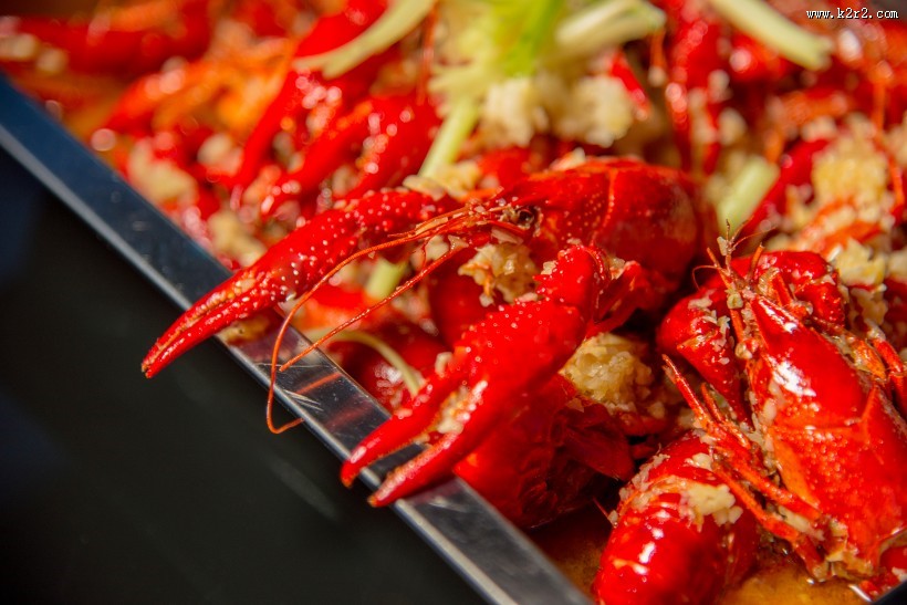 鲜美浓香的麻辣小龙虾图片