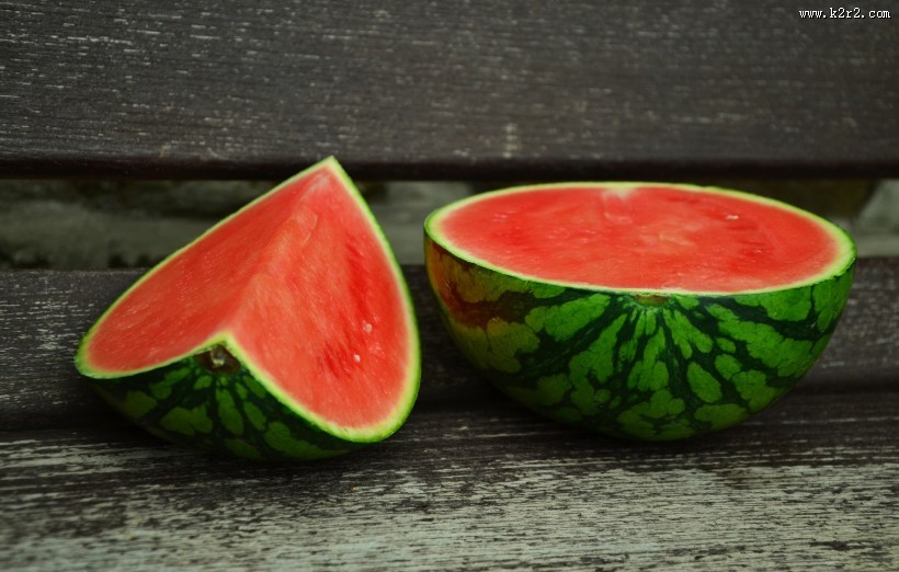 红红的西瓜图片大全