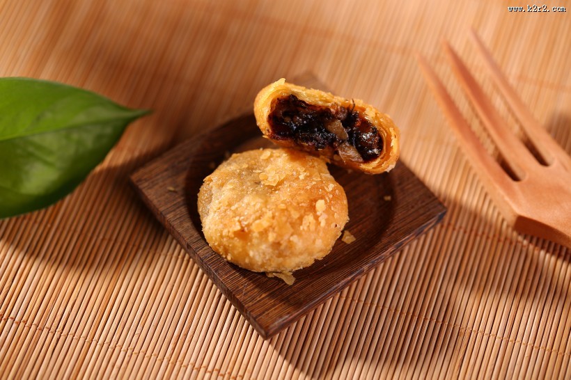 美味好吃的烧饼图片