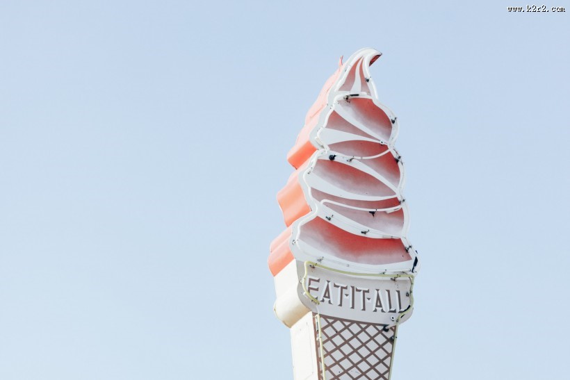 美味的冰淇淋图片