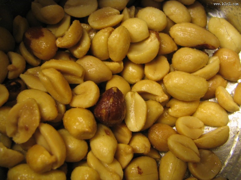 香味十足的麻辣花生图片大全