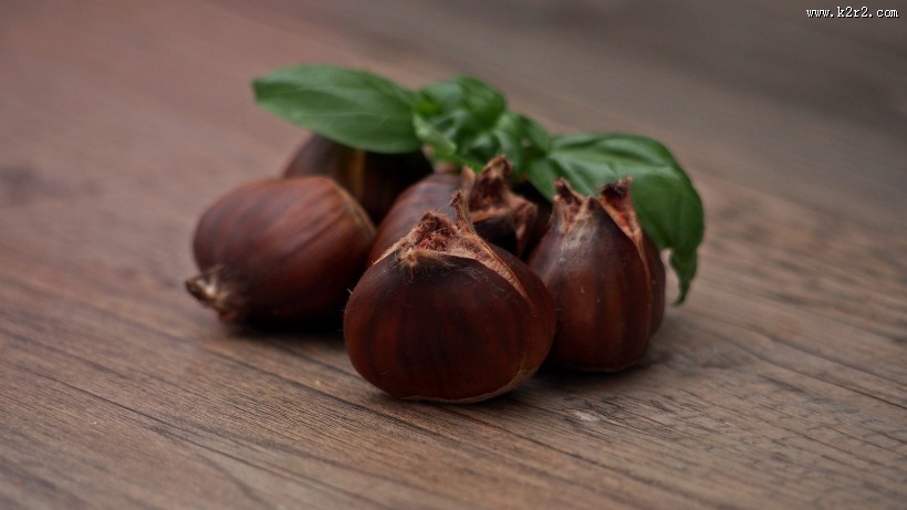 美味可口的板栗图片大全