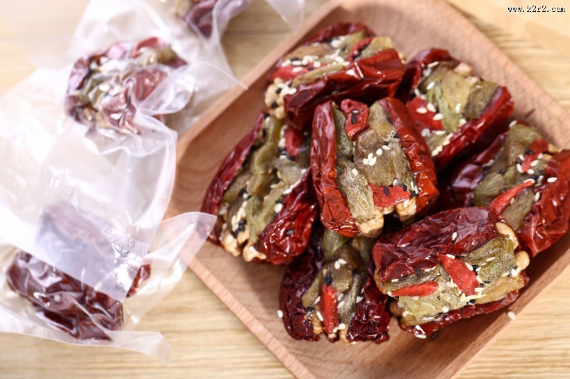 香甜夹心大红枣图片大全